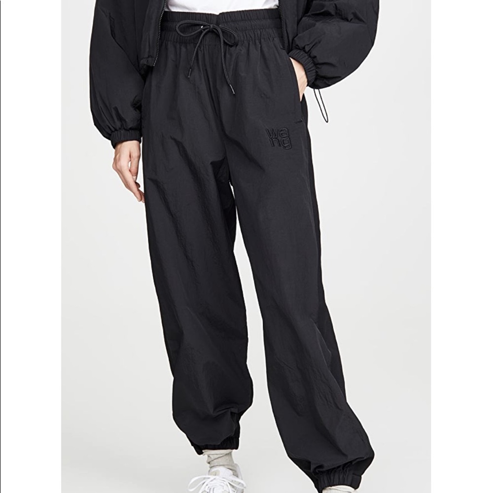 Alexander Wang hybrid nylon pants/ sweatpants